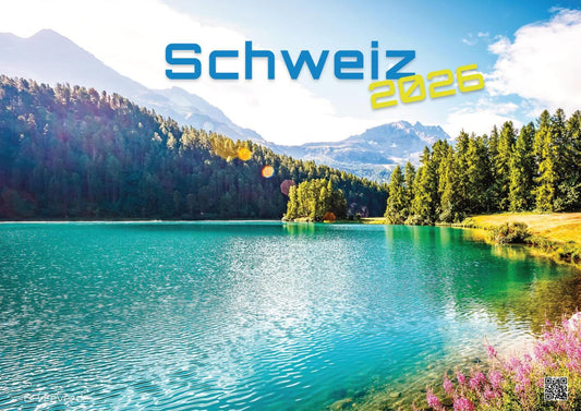 Posterkalender 2026 "Schweiz" (DIN A2, 60 x 42 cm)