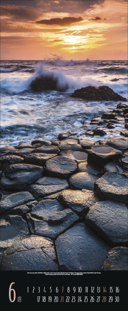 XL-Wandkalender 2026 "Spirit of Earth" (29 x 70 cm)