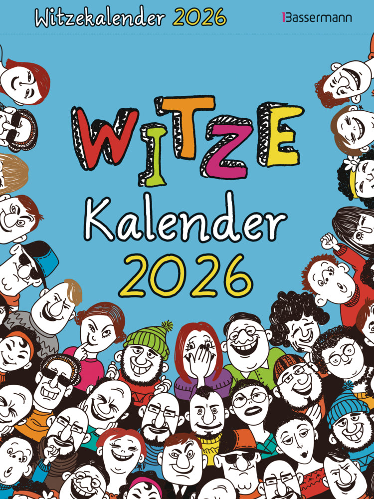 Tagesabreisskalender "Witze" 2026 - jetzt 30% lustiger! (16.6 x 22.1 cm)