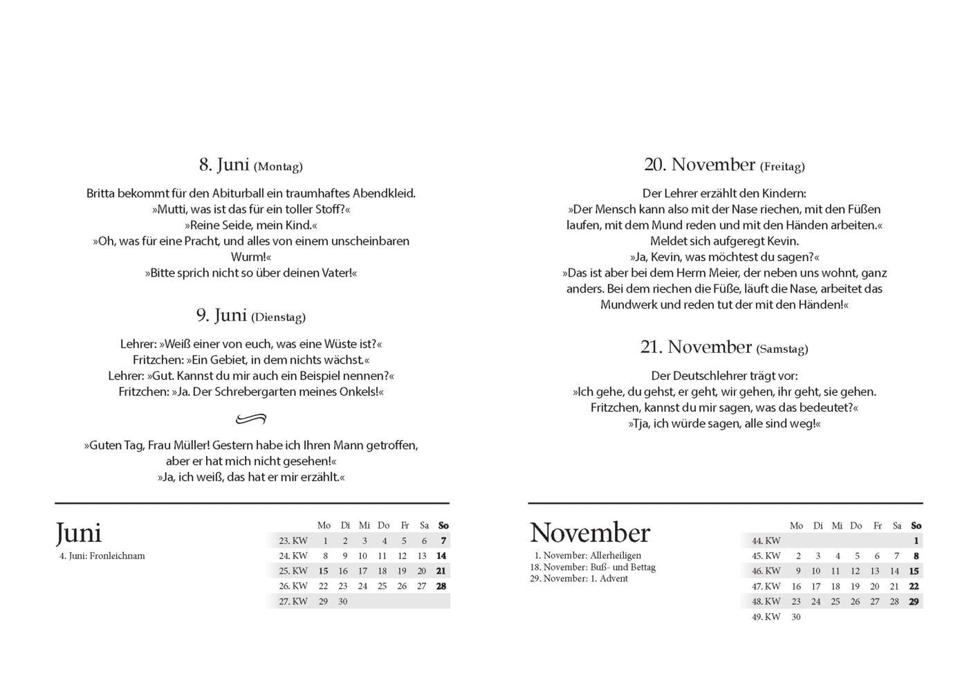 Tagesabreisskalender "Witze" 2026 - jetzt 30% lustiger! (16.6 x 22.1 cm)