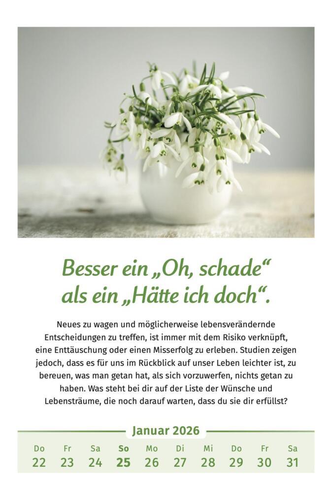 Der Lebensfreude-Kalender 2026