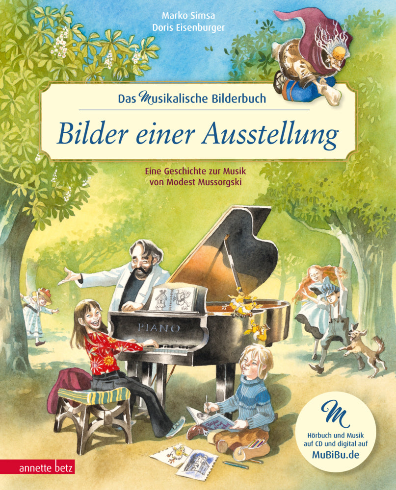 Bilder einer Ausstellung (Das musikalische Bilderbuch mit CD und zum Streamen) (Marko Simsa)