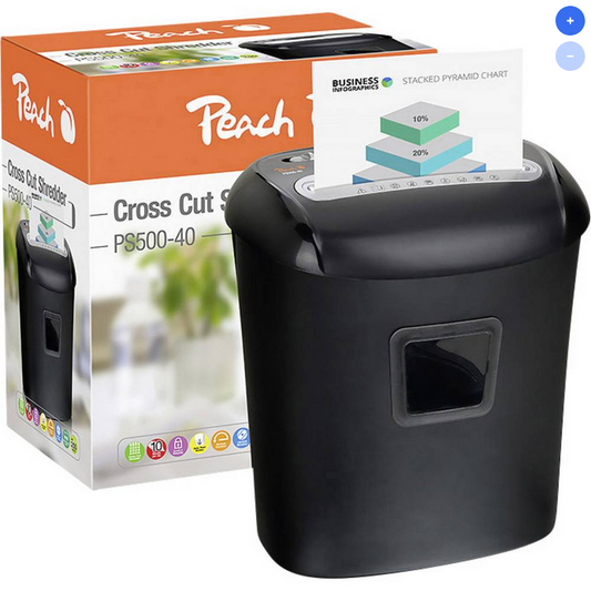 Peach - shredder / Aktenvernichter Ps500-40 - Gebraucht