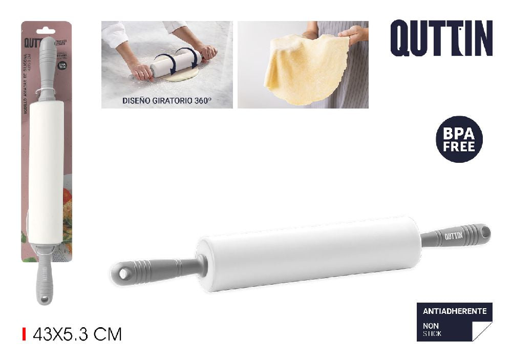 Nudelholz aus Silikon, 43 x 5.3 cm