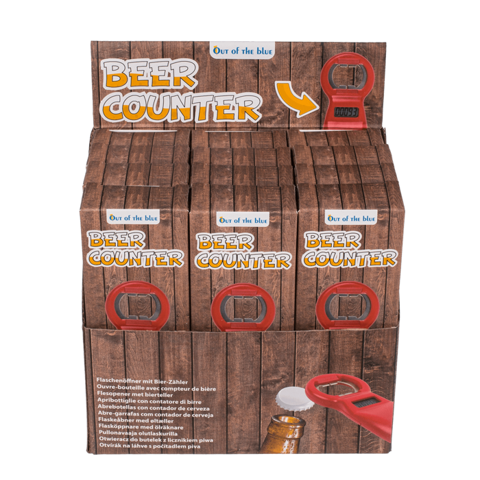 Flaschenöffner mit Bier-Zähler