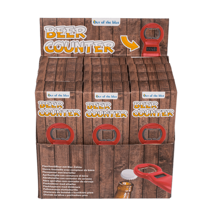 Flaschenöffner mit Bier-Zähler