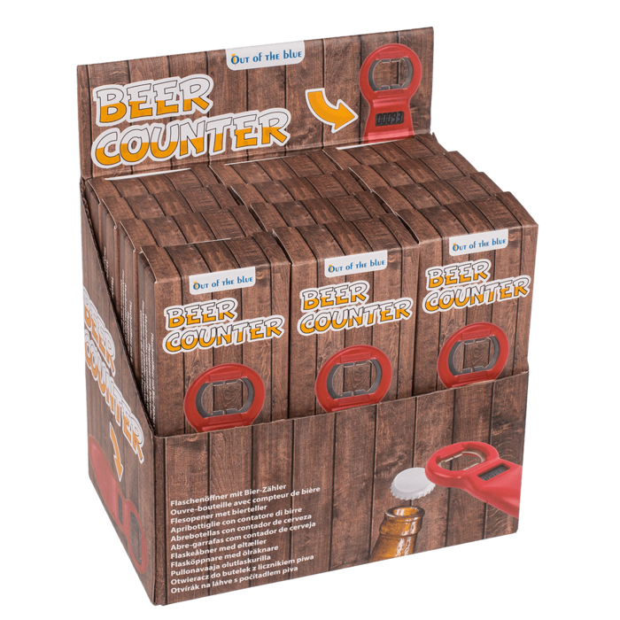Flaschenöffner mit Bier-Zähler