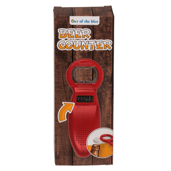 Flaschenöffner mit Bier-Zähler