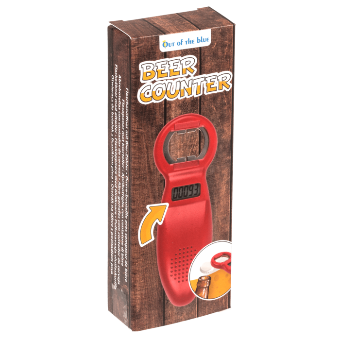 Flaschenöffner mit Bier-Zähler