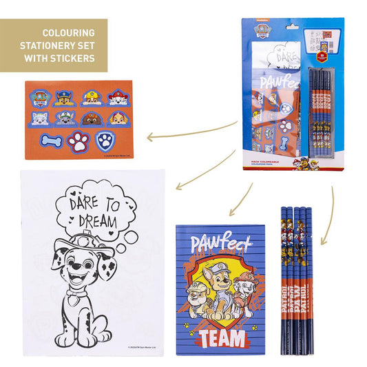 Ausmal- und Schreib-Set "Paw Patrol", blau