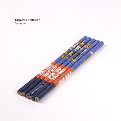 Ausmal- und Schreib-Set "Paw Patrol", blau