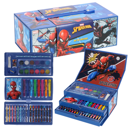 Spiderman Farbbox mit Schublade