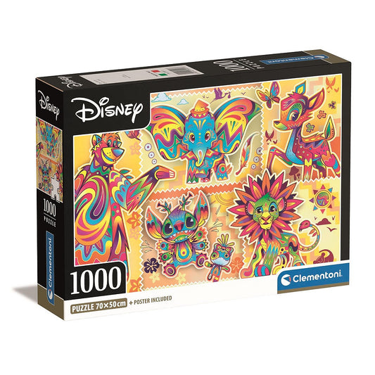 Clementoni Puzzle - Disney Classics Boho Style (1000 Teile)