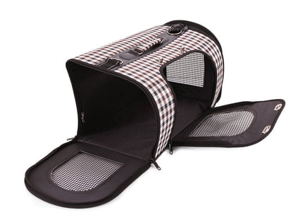 Transporttasche für Katzen und Hunde (43 x 25 x 26 cm)