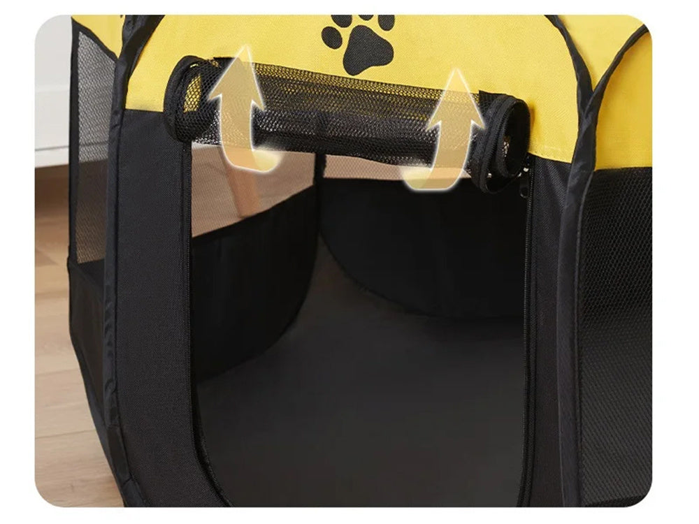 Zusammenklappbarer Hundelaufstall, assortiert