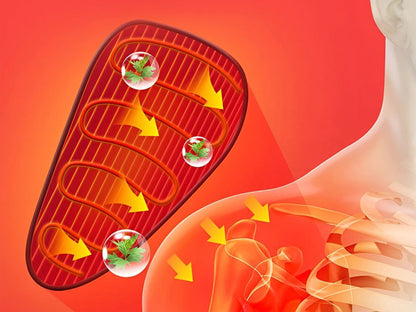 Massage-Gerät mit Vibration und Heizfunktion