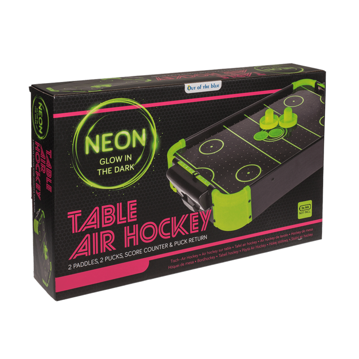 Tisch-Airhockey "Glow in the Dark"