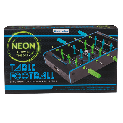 Tischfussball-Kicker "Glow in the Dark"