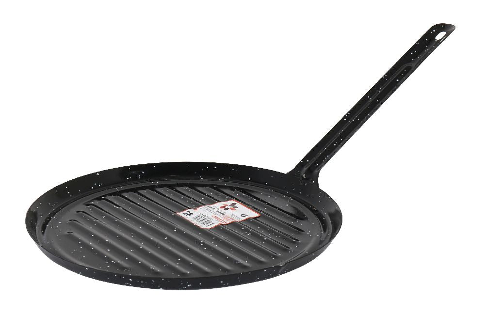 Grillpfanne, schwarz (Ø 26 cm)