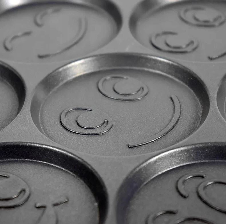 Bratpfanne für 7 Pfannkuchen gleichzeitig