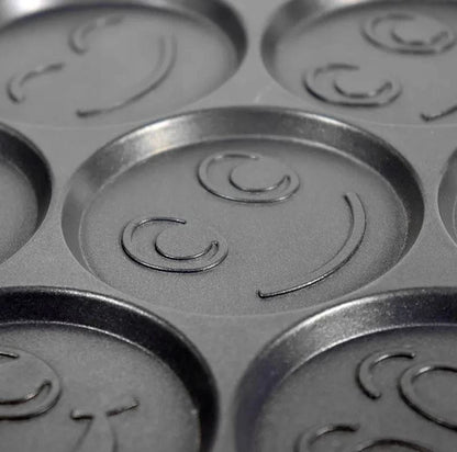 Bratpfanne für 7 Pfannkuchen gleichzeitig