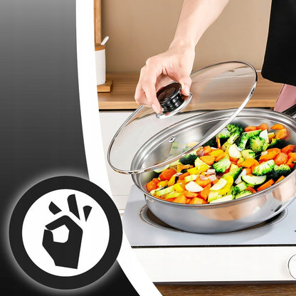 Topfset mit Wasserkocher und Zubehör (Iduktion)