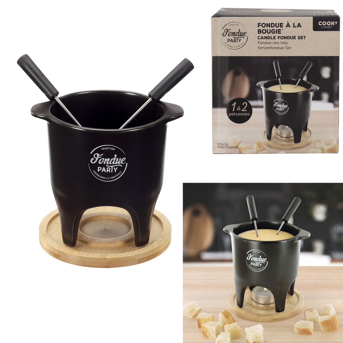 Cook Concept - Fondue-Set für zwei
