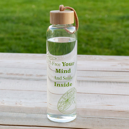 Accentra Wellness-Set "Refreshing Spa Aqua" mit Körpferpeeling und Wasserflasche