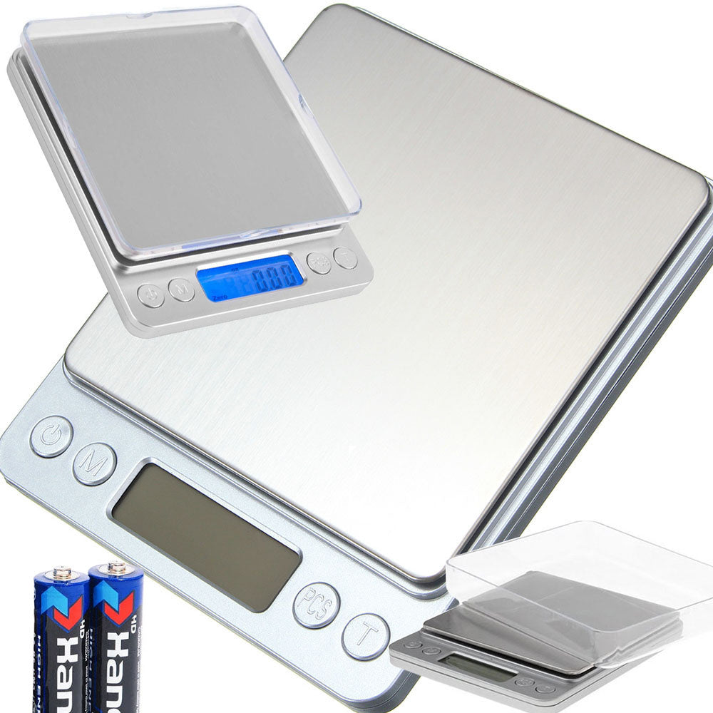 Digitale Küchenwaage mit LCD-Display (max. 0,5 kg)