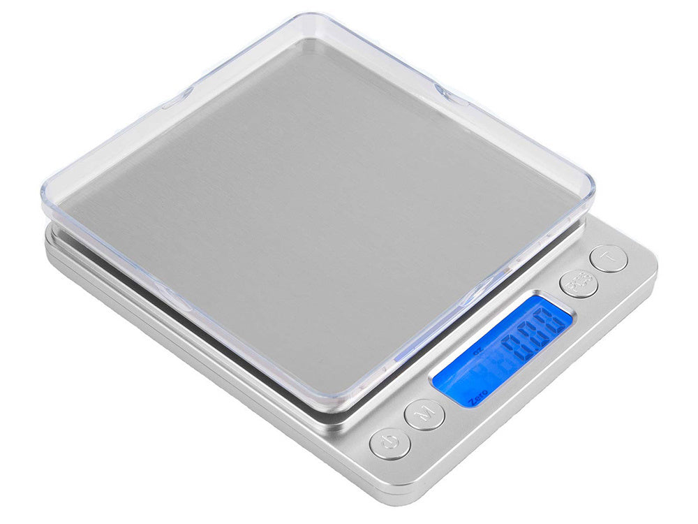 Digitale Küchenwaage mit LCD-Display (max. 0,5 kg)