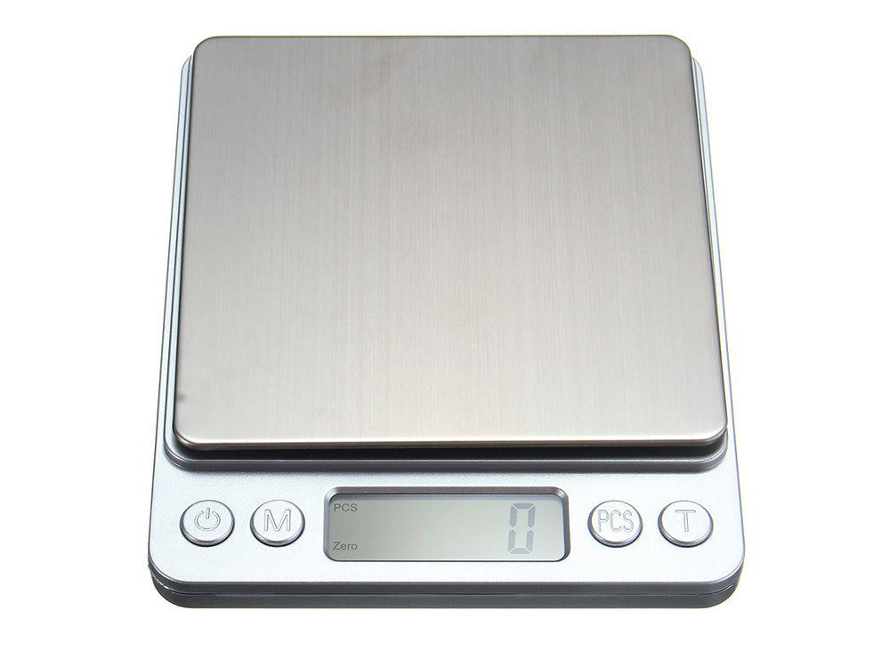 Digitale Küchenwaage mit LCD-Display (max. 0,5 kg)