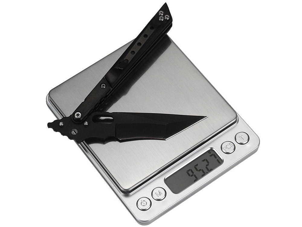 Digitale Küchenwaage mit LCD-Display (max. 0,5 kg)