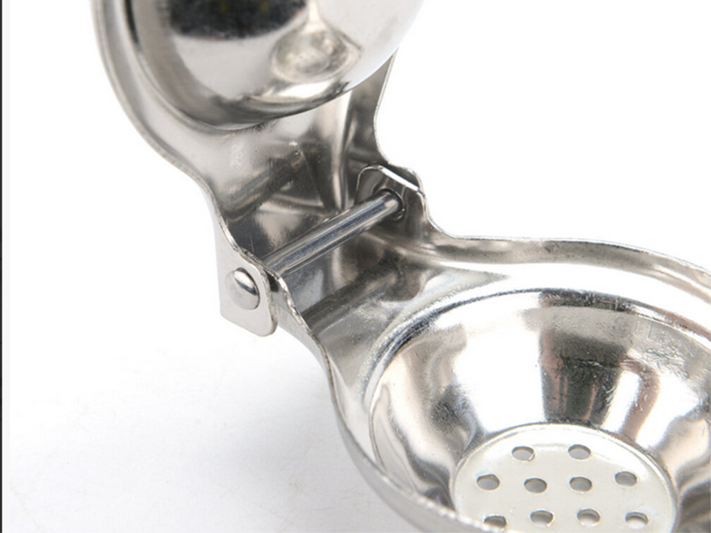 Manuelle Zitruspresse aus Edelstahl