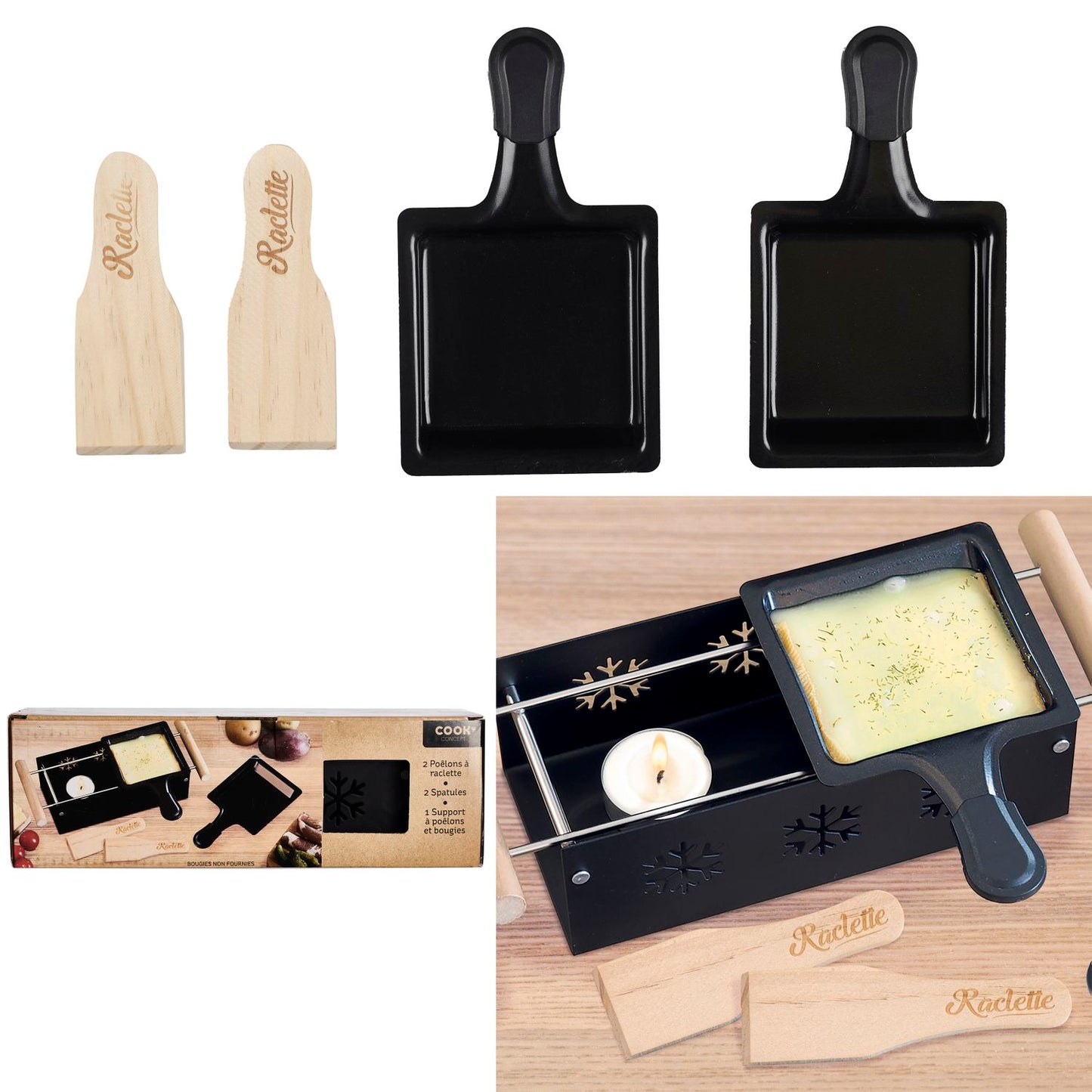 Cook Concept - Raclette-Set für zwei Personen