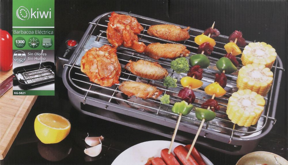 Elektrogrill 36 x 23 cm (1300W) – Bücher & Outlet
