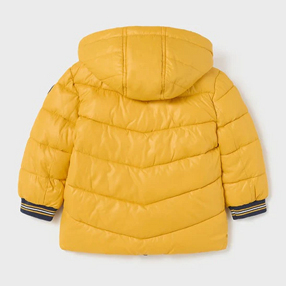 Winterjacke mit Kaputze Maisgelb Gr.86