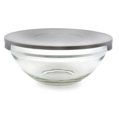 Glasschüssel mit Deckel, 10-teilig