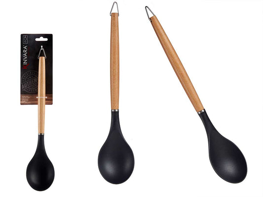 Nylonlöffel mit Buchenholzgriff (32,3 cm)