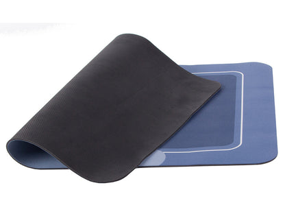 Badezimmermatte schnelltrocknend, blau (38 x 58 cm)