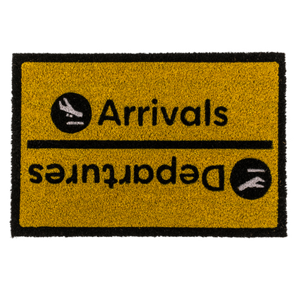 Fusmatte "Arrivals-Departures" (ca. 60 x 40 cm)