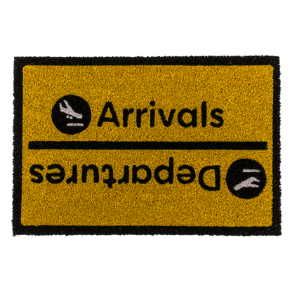 Fusmatte "Arrivals-Departures" (ca. 60 x 40 cm)