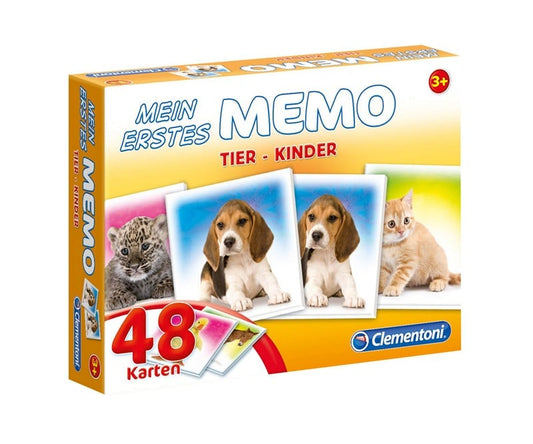 Clementoni Memory - Tier-Kinder (48 Karten)