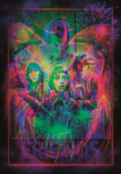 Clementoni LED-Puzzle - Stranger Things "Upside Down" (520 Teile)