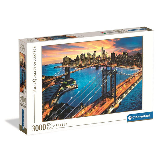 Clementoni Puzzle - New Yorker Brücken (3000 Teile)