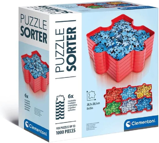 Clementoni Puzzle-Sortierer 6 Teile (19 x 19 cm)