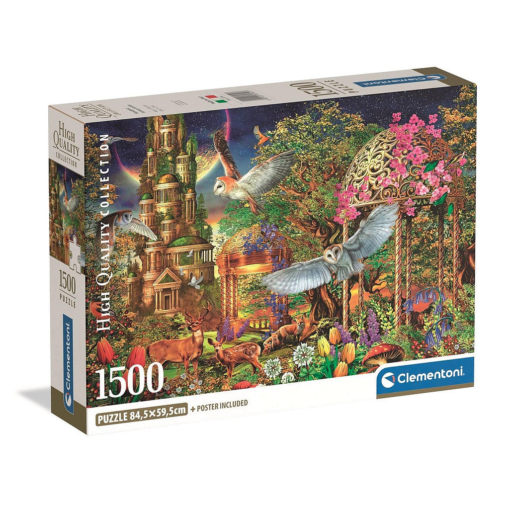 Clementoni Puzzle - Fantasy Garden Woodland (1500 Teile)