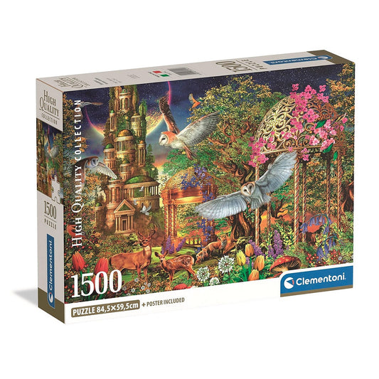 Clementoni Puzzle - Fantasy Garden Woodland (1500 Teile)