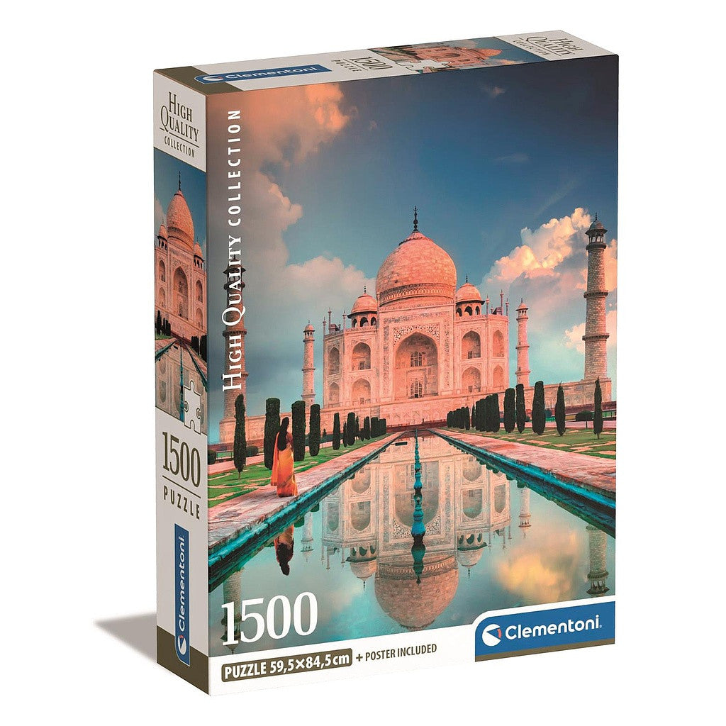 Clementoni Puzzle - Indien Taj Mahal (1500 Teile)