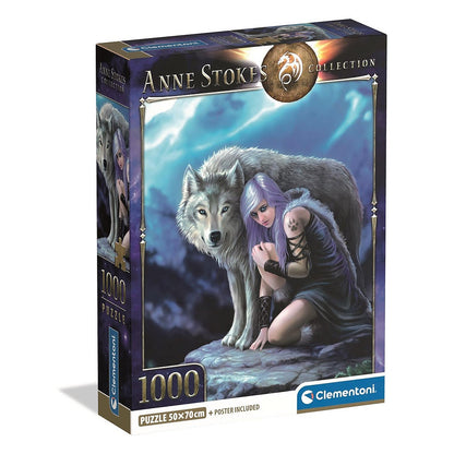 Clementoni Puzzle - Anne Stokes "Beschützer" (1000 Teile)