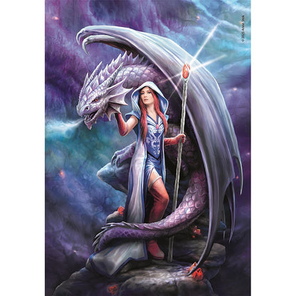 Clementoni Puzzle - Anne Stokes "Im Bann des Drachen" (1000 Teile)